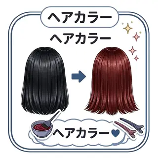 カラー 🦒galaxy フセヨシキ🏍️のヘアスタイル