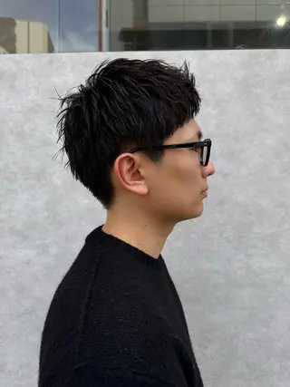 ショート 米元 春奈のヘアスタイル
