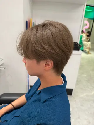 カラー メンズ メンズパーマ🇰🇷 波巻き/韓国/AYAのヘアスタイル