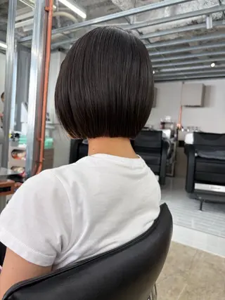 ショート 透明感カラー/海外風 レイヤー/mao🗽のヘアスタイル