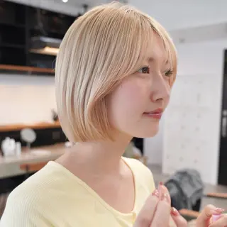 ミディアム ボブ/アンニュイ 🌷しだひめな🌷のヘアスタイル