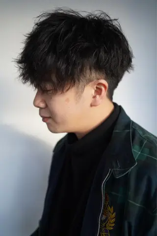 メンズ 中村 靖彬のヘアスタイル