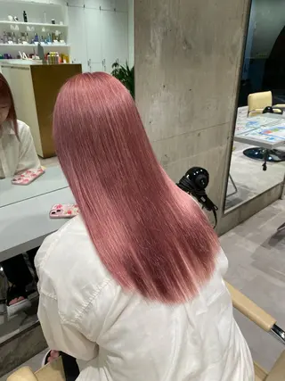 ロング カラー mina🪐立川駅/ 無料ショートカットのヘアスタイル