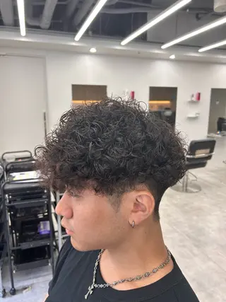パーマ メンズ カットモデル募集中 新潟万代/こたろ🐯のヘアスタイル