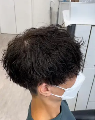 パーマ メンズ 町田No.1パーマ 特化✂︎小杉澪生のヘアスタイル