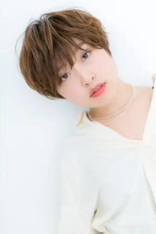 ショート 阿部 雲母のヘアスタイル