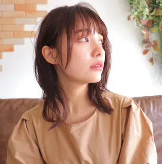 セミロング カラー パーマ ヘアアレンジ メンズ キッズ ネイル マツエク・マツパ アイブロウ Stockオーナー 古田翔平のヘアスタイル