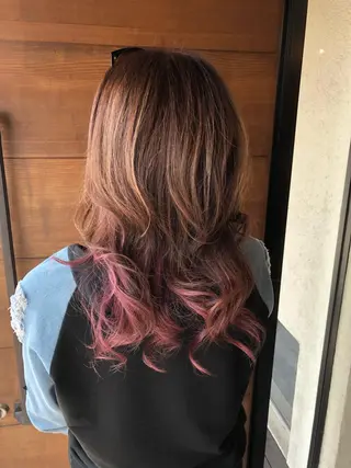 ミディアム 村上 楓弥のヘアスタイル