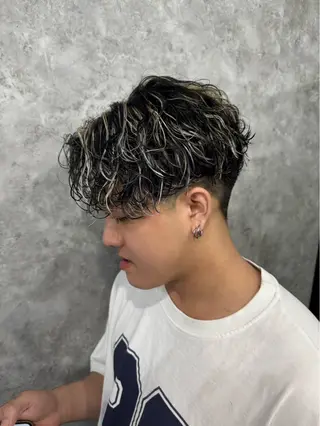 パーマ メンズ メンズカット パーマ特化  清士郎のヘアスタイル