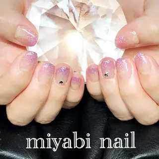 ネイル miyabi nail 桂川駅近くのネイルデザイン