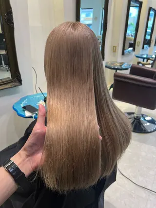 ロング 平田 和也のヘアスタイル