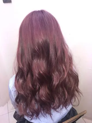 ロング カラー MAKO ❤️🔥NEXTのヘアスタイル