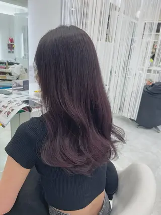 ロング カラー 山森 大地のヘアスタイル