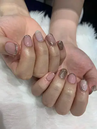 ネイル なぽ ❤︎長さだし / 韓国nailのネイルデザイン