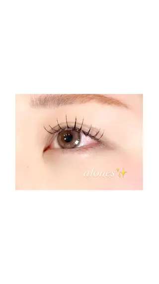 マツエク・マツパ alones🕊️ sakiのマツエク・マツパデザイン