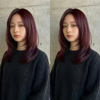 セミロング ✨レイヤーカット✨ メンズパーマ沼尾隆一のヘアスタイル