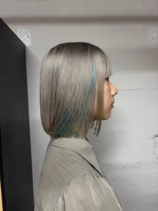 ミディアム カラー 🩵似合わせカット SEIRA🩵のヘアスタイル