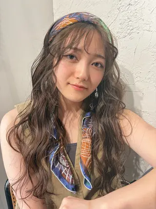 カラー ミカミ モエ🐈‍⬛のヘアスタイル