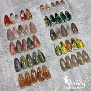 ネイル Quincy ネイル&アイラッシュのマツエク・マツパデザイン