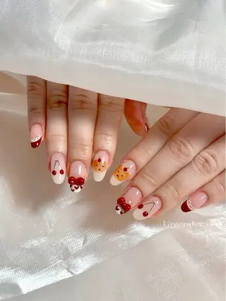 ネイル Lavender nail·中島公園のネイルデザイン