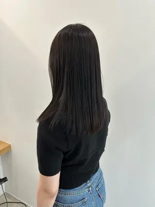 セミロング カラー レイヤー/ナチュラル 💐nao.のヘアスタイル