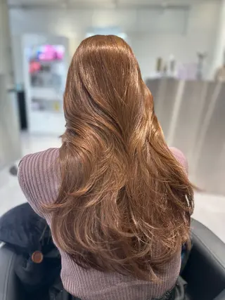 ロング ブリーチなし/透明感 NONO💖のヘアスタイル