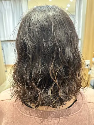ミディアム パーマ ✨✂️Nori ✂️✨のヘアスタイル