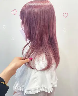 セミロング カラー 新宿駅近♡個室 ♡関口三都季🌜のヘアスタイル