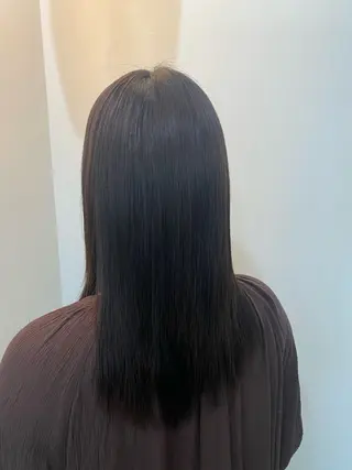 セミロング パーマ 黒木 千晴のヘアスタイル