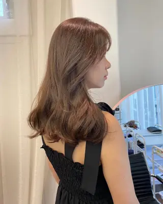 ミディアム カラー 【eimee】 店長✂️TAKUMAのヘアスタイル