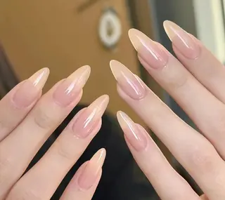 ネイル By moonネイル 🌷ワンホン/韓国風のネイルデザイン
