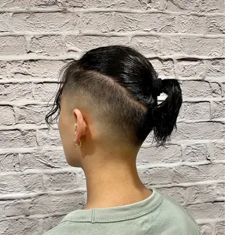 ショート パーマ メンズ メンズカット❗️ 岡本晟我のヘアスタイル