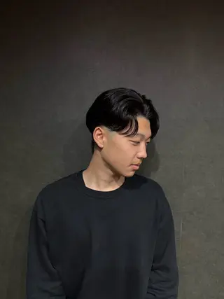 パーマ メンズ Les Mainsのヘアスタイル
