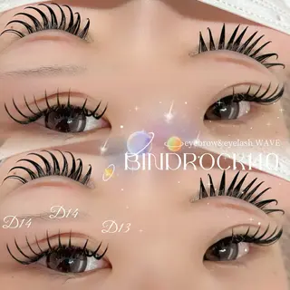 マツエク・マツパ brow&lash WAVEのマツエク・マツパデザイン