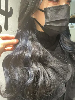 ロング カラー 大人ボブと似合 わせカラー/馬場 翼のヘアスタイル