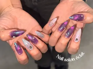 ネイル éclat ⸝꙳.⋆ 栄｜矢場町のネイルデザイン