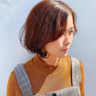 ショート カラー 中川 竜誠のヘアスタイル