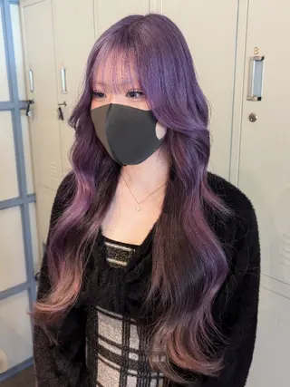 ロング カラー 🏹MIYU¦抜け感 ×柔らかカラーのヘアスタイル