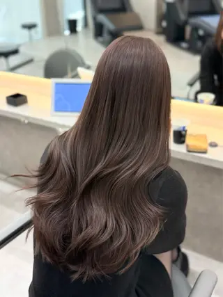 ロング カラー 髪質改善カラー🦋 レイヤー/ナカネのヘアスタイル