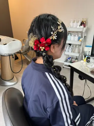 ヘアアレンジ okuda yuukiのヘアスタイル