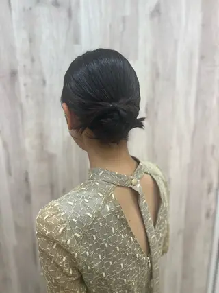 ヘアアレンジ ヘアメイクネイリスト hidemi中目黒のヘアスタイル