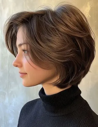 ショート レイヤーカット/ ショート/ダイスケのヘアスタイル