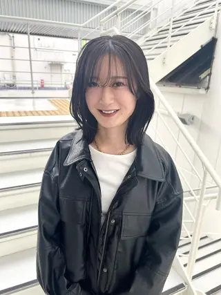 ミディアム カラー 初めてでも安心🌟 newi町田✂のヘアスタイル