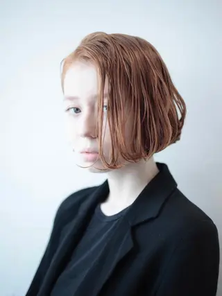 ミディアム カラー ryuei /原宿のヘアスタイル