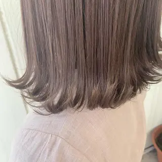 ミディアム カラー 暖色/ブリーチカラー 🎀 M i k uのヘアスタイル