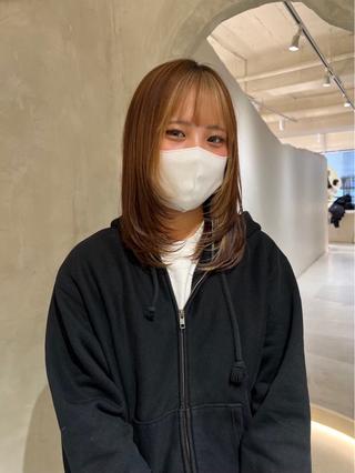 ミディアム 重松 丈博のヘアスタイル