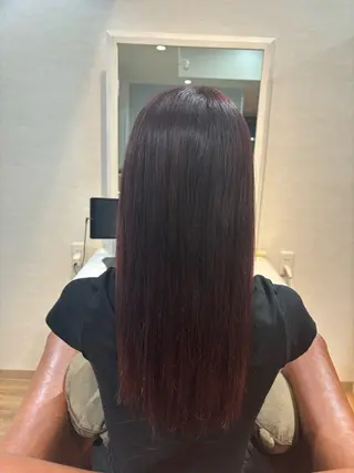 ロング カラー Circus 石原愛里のヘアスタイル