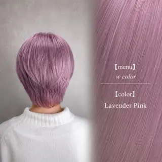 ショート カラー 🪽透明感🪽 ブリーチ特化✨艶感のヘアスタイル