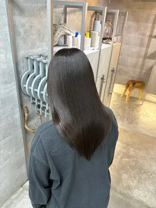 ロング Riho/髪質改善/ 透明感カラー🥣🤍のヘアスタイル