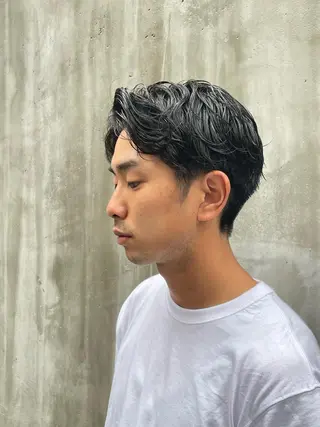パーマ メンズ ニュアンスパーマ/ メンズカット田島勇樹のヘアスタイル